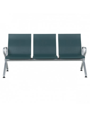 Посетителска пейка с 3 места Carmen CR-1040-3 - зелена