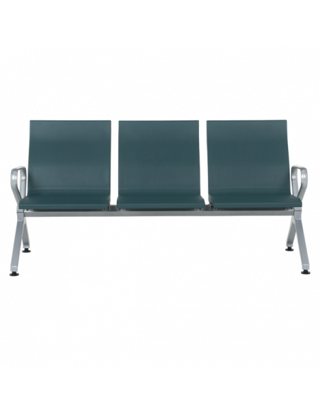 Посетителска пейка с 3 места Carmen CR-1040-3 - зелена