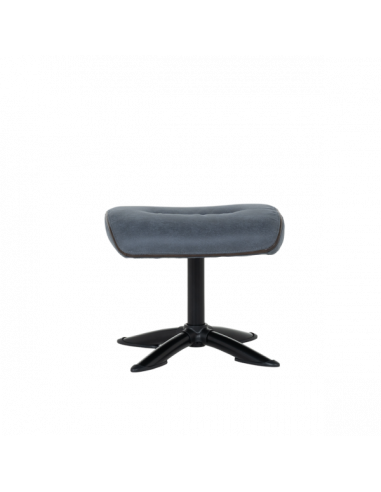 Кресло с табуретка EMA - синьо