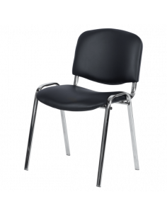 Посетителски стол Carmen 1135-1 LUX - черен N 2