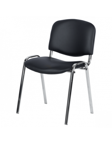 Посетителски стол Carmen 1135-1 LUX - черен N