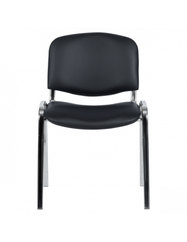 Посетителски стол Carmen 1135-1 LUX - черен N