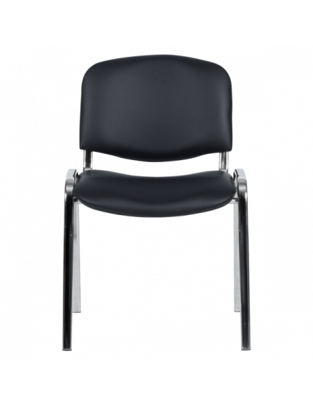 Посетителски стол Carmen 1135-1 LUX - черен N