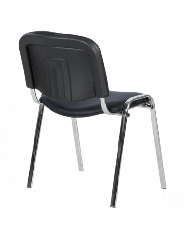 Посетителски стол Carmen 1135-1 LUX - черен N