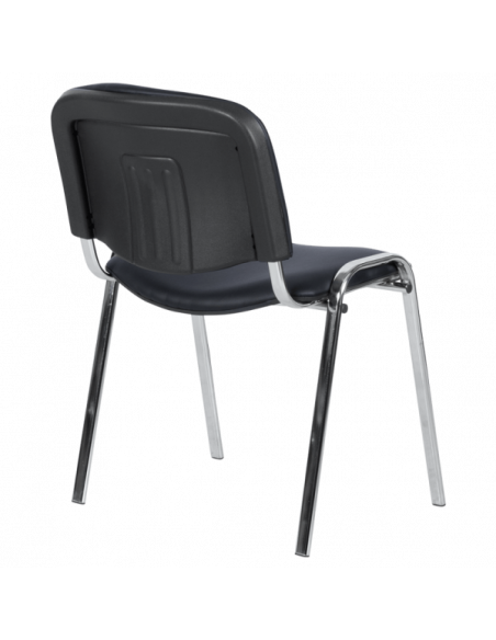 Посетителски стол Carmen 1135-1 LUX - черен N