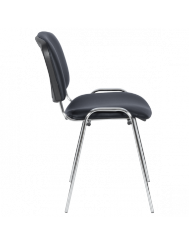 Посетителски стол Carmen 1135-1 LUX - черен N