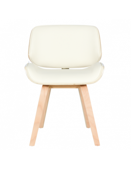 Трапезен стол Carmen 9976 - бук-крем