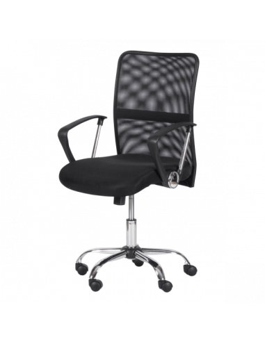 Работен офис стол Carmen 6591-1 - черен