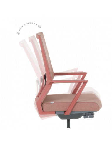 Работен стол KLAWER - червен