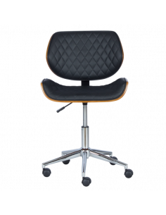 Президентски офис стол Carmen 6410 - орех - черен 2