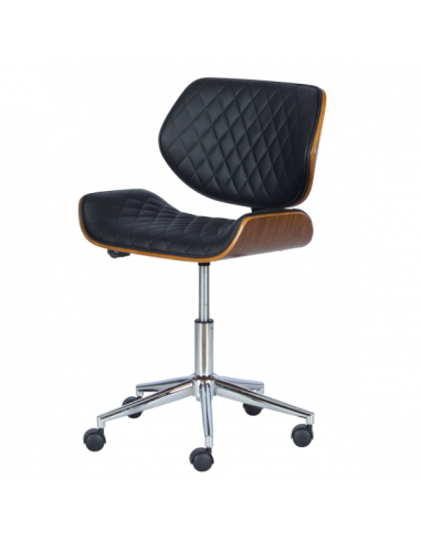 Президентски офис стол Carmen 6410 - орех - черен