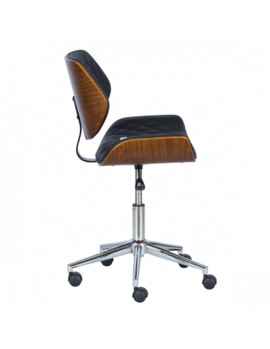 Президентски офис стол Carmen 6410 - орех - черен