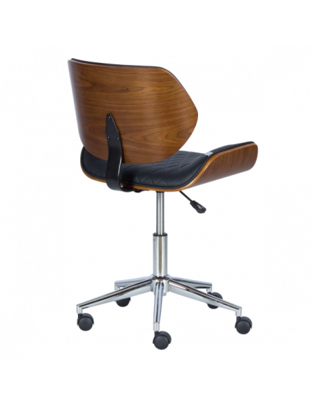 Президентски офис стол Carmen 6410 - орех - черен