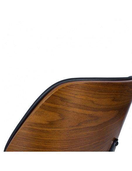 Президентски офис стол Carmen 6410 - орех - черен