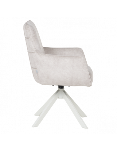 Трапезен стол VALGA 6 - крем