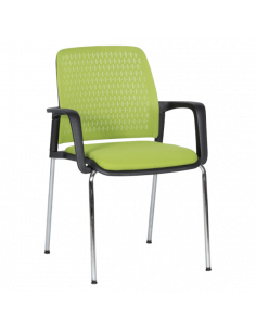 Посетителски стол Carmen 1138 CH - зелен