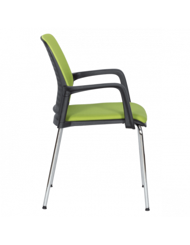 Посетителски стол Carmen 1138 CH - зелен