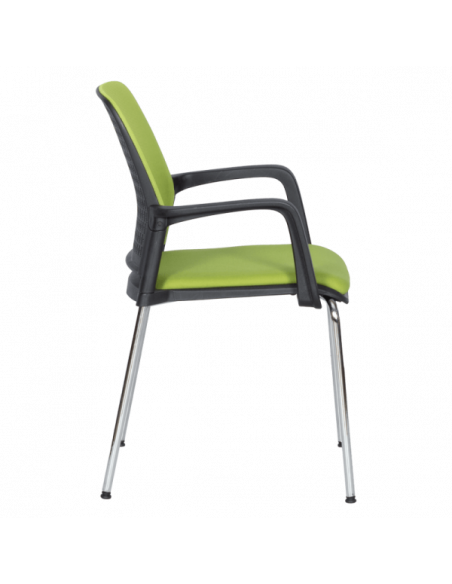 Посетителски стол Carmen 1138 CH - зелен