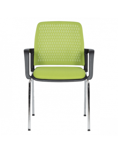 Посетителски стол Carmen 1138 CH - зелен