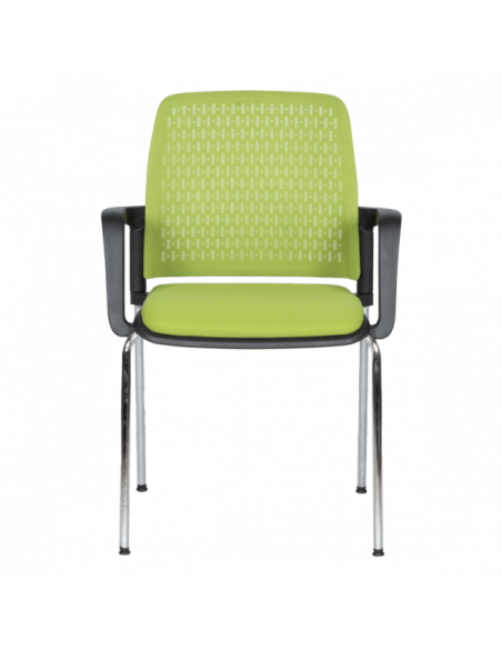 Посетителски стол Carmen 1138 CH - зелен