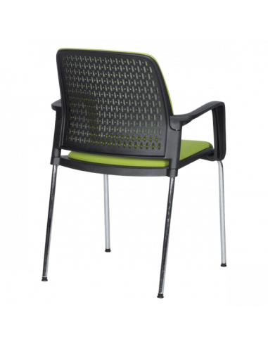 Посетителски стол Carmen 1138 CH - зелен