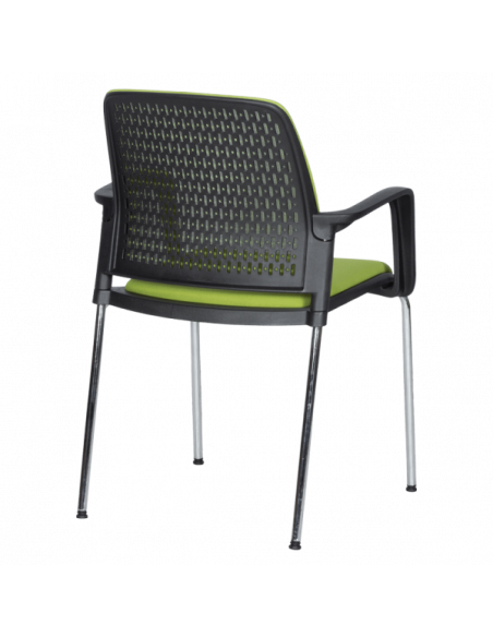 Посетителски стол Carmen 1138 CH - зелен