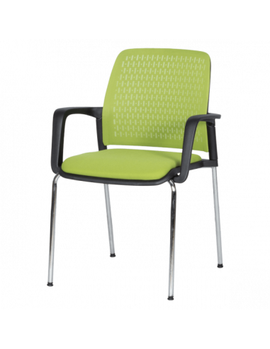 Посетителски стол Carmen 1138 CH - зелен