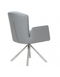 Трапезен стол SINDI - светлосив 2