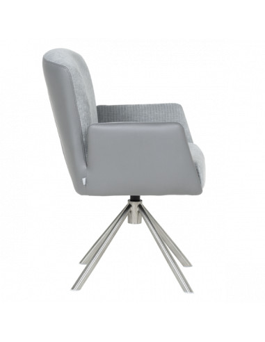 Трапезен стол SINDI - светлосив