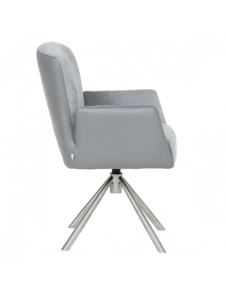 Трапезен стол SINDI - светлосив