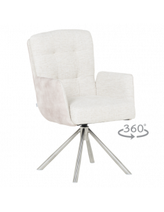 Трапезен стол KEILA - крем