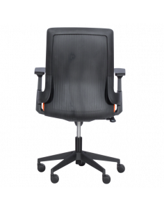 Работен офис стол Carmen 7545 - оранжев-сив 2