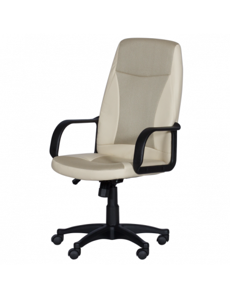 Работен офис стол Carmen 6511 - бежов