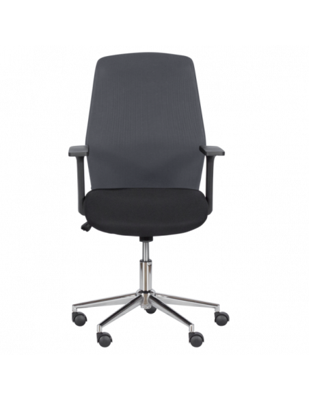 Работен офис стол Carmen 7047-1 - сив-черен