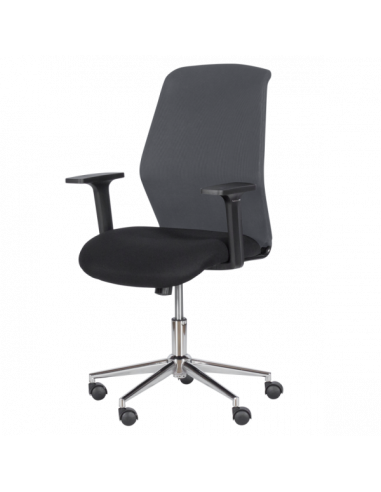 Работен офис стол Carmen 7047-1 - сив-черен