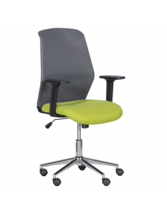 Работен офис стол Carmen 7047-1 - сив-зелен