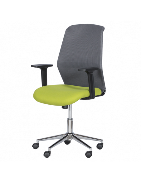 Работен офис стол Carmen 7047-1 - сив-зелен