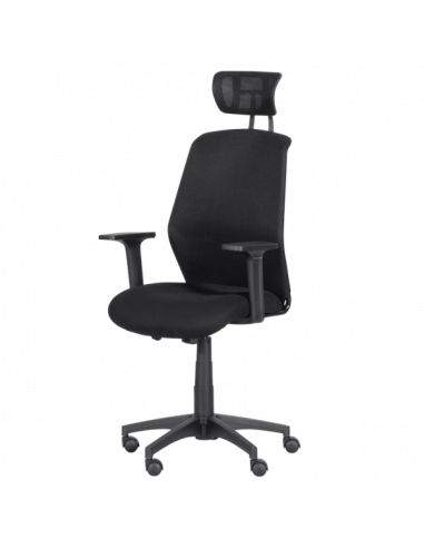 Президентски офис стол Carmen 7535 - черен