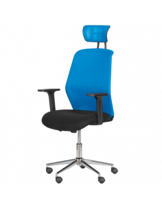 Президентски офис стол Carmen 7535-1 - синьо - черен 2