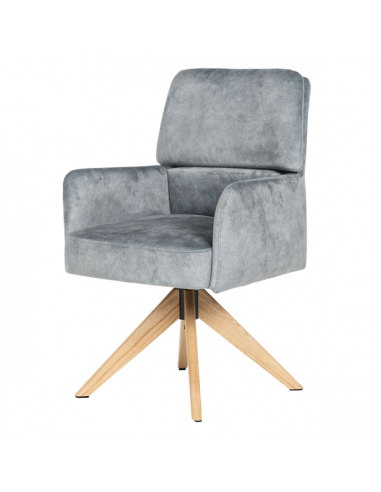 Трапезен стол NARVA W - сив