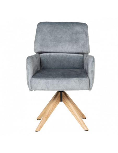 Трапезен стол NARVA W - сив