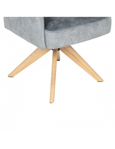 Трапезен стол NARVA W - сив