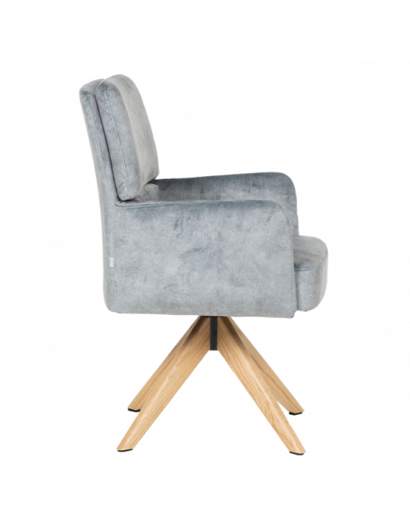 Трапезен стол NARVA W - сив