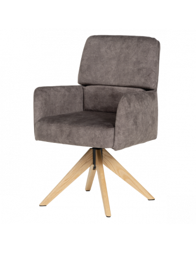 Трапезен стол NARVA W - тъмнобежов