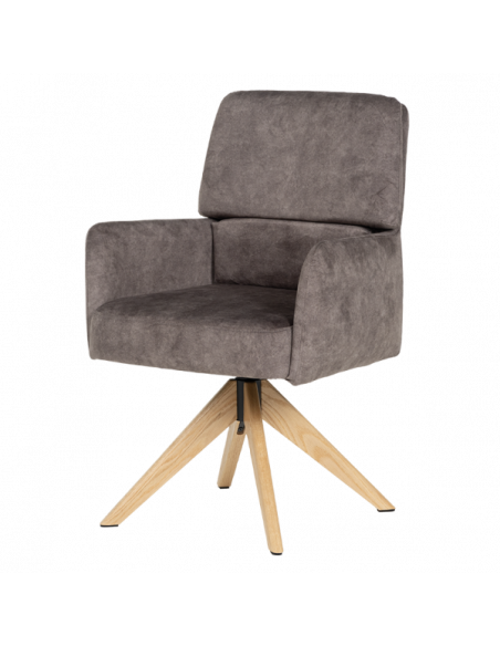 Трапезен стол NARVA W - тъмнобежов