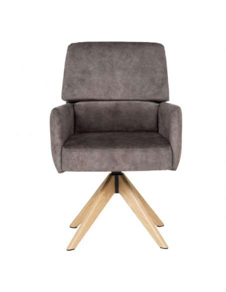 Трапезен стол NARVA W - тъмнобежов