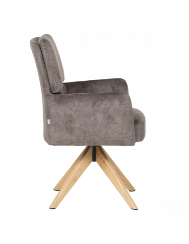 Трапезен стол NARVA W - тъмнобежов