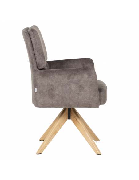 Трапезен стол NARVA W - тъмнобежов