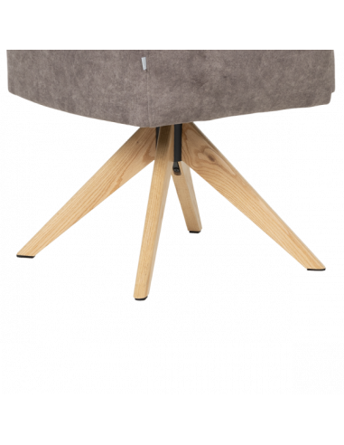 Трапезен стол NARVA W - тъмнобежов