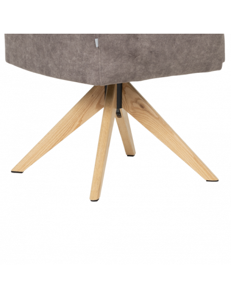 Трапезен стол NARVA W - тъмнобежов